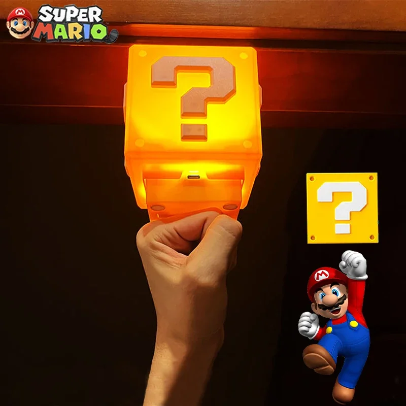 Luminária Super Mario Bloco Led - Linha Infinity