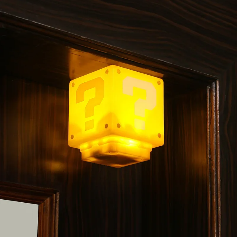 Luminária Super Mario Bloco Led - Linha Infinity