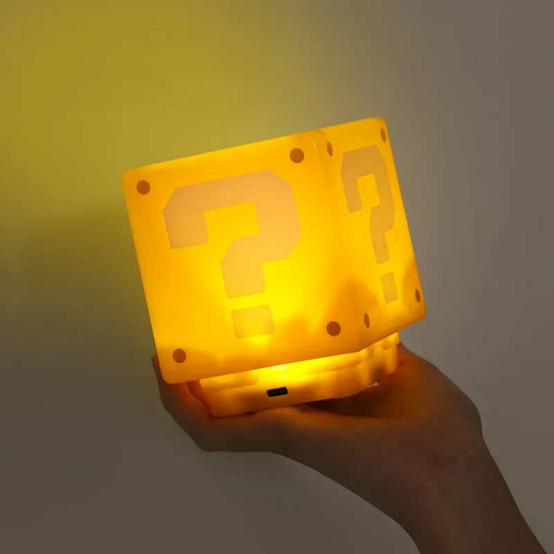 Luminária Super Mario Bloco Led - Linha Infinity