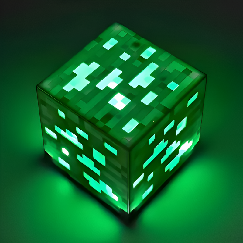 Luminária Minérios e Poção - Linha Infinity Minecraft