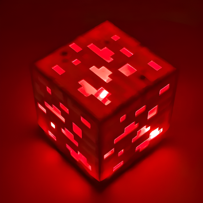 Luminária Minérios e Poção - Linha Infinity Minecraft